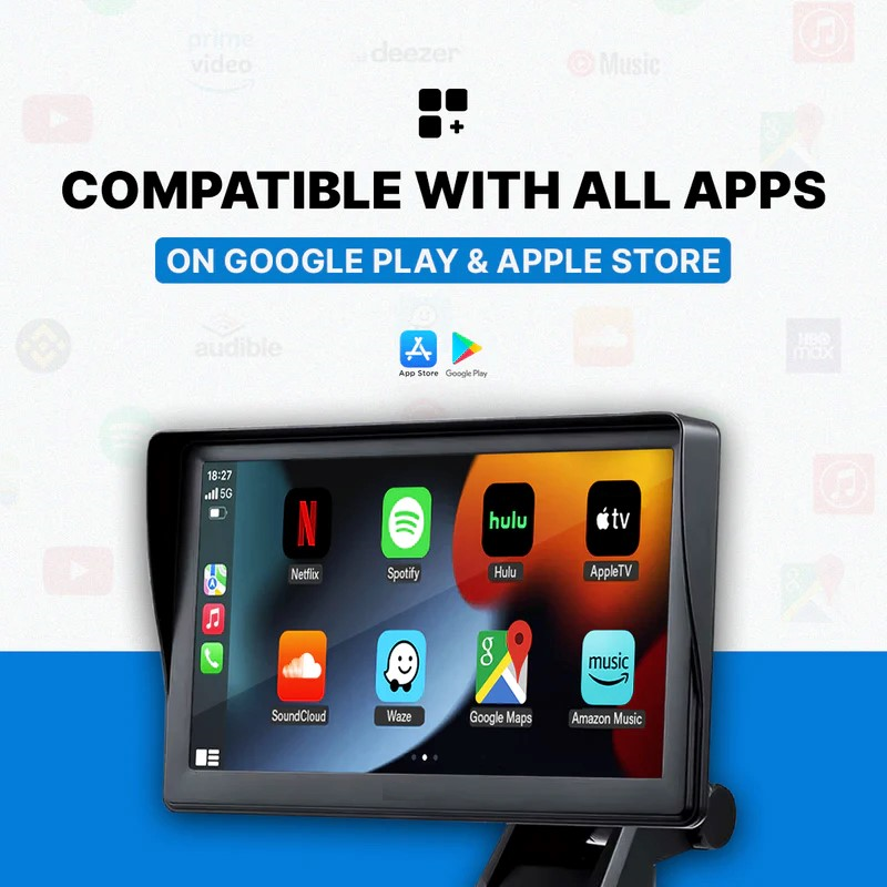 The CarScreen 7 Inch Display (2025 Model)
