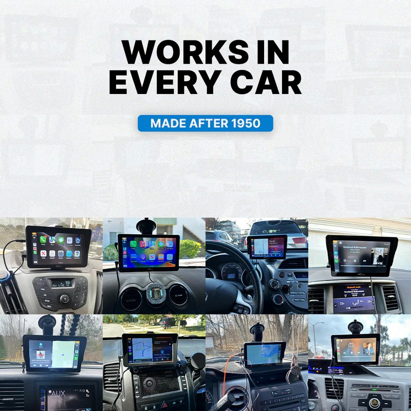 The CarScreen 7 Inch Display (2025 Model)